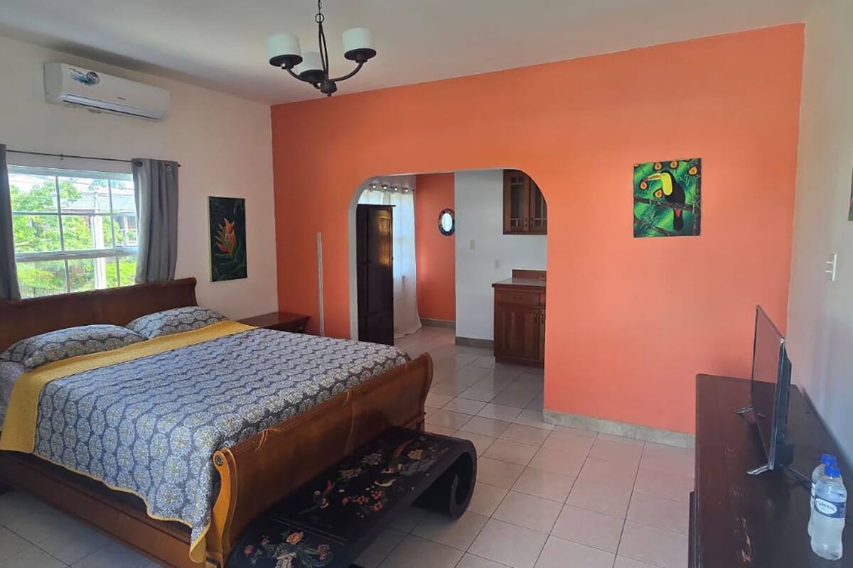 Deluxe Suite, 1 Queen Bed, Courtyard View