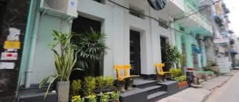 Fachada de la propiedad
