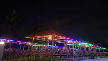 Front of property - evening/night