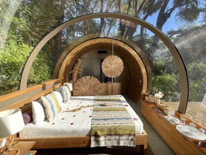 ECOLODGE Moringa | 1 camera, biancheria da letto di alta qualità, con stile personalizzato