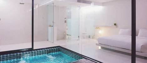 Vila Deluks, 1 kamar tidur | Balkon