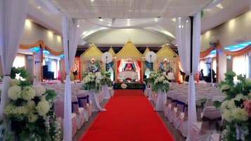 Indoor wedding