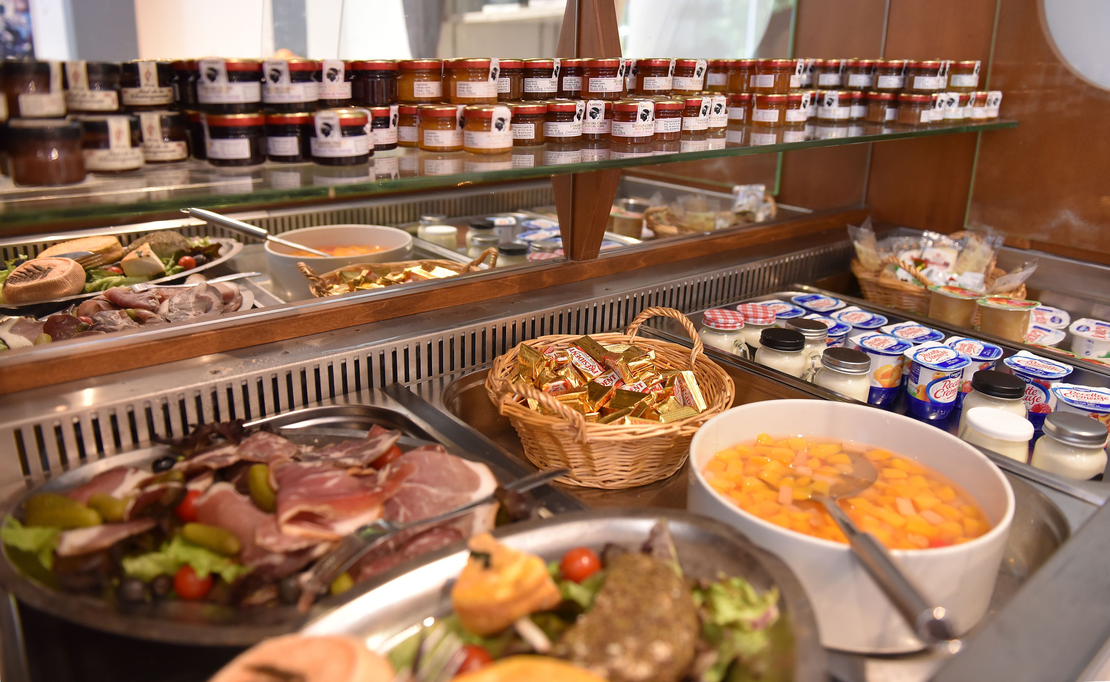 daily buffet breakfast (eur 12.00 per person)