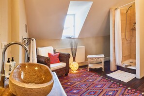 더블룸 (Goldatzel) | 책상, 다리미/다리미판, 무료 WiFi, 침대 시트