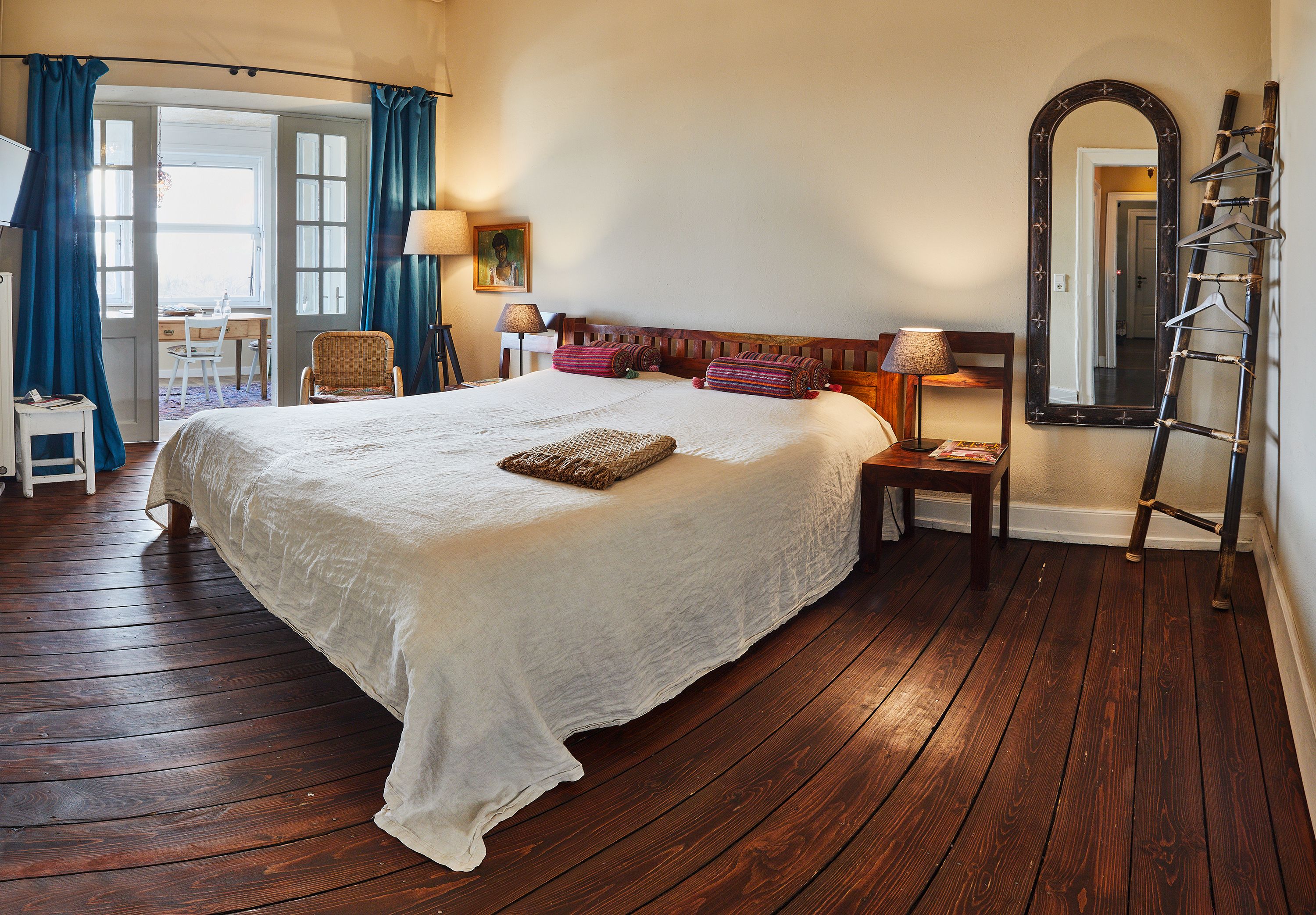 雙人房, 陽台 (Jesuitengarten) | 書桌、熨斗/熨衣板、免費無線上網、床單