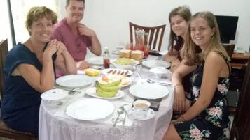 Daily local cuisine breakfast (USD 3 per person)