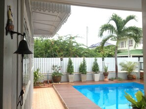 3 Bedroom Villa | ลานระเบียง/นอกชาน