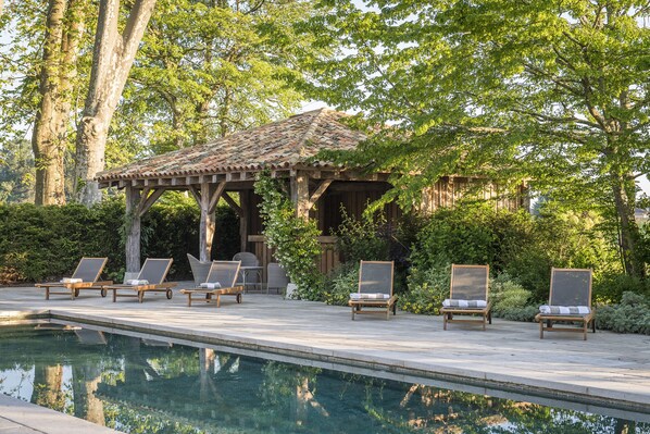 Alberca al aire libre 