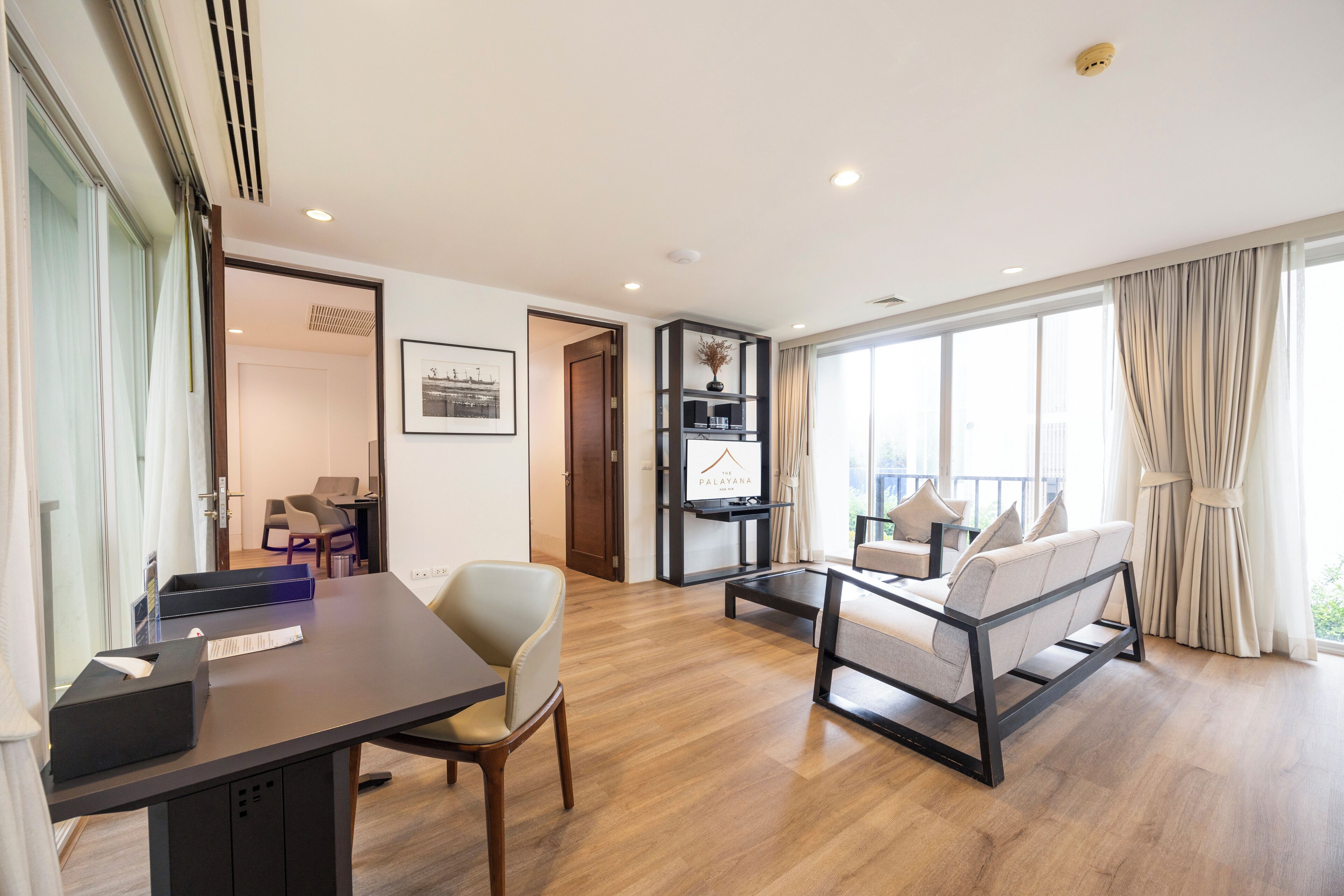 family room, 2 bedrooms | living area | 43-inch flat-screen tv with satellite channels, tv