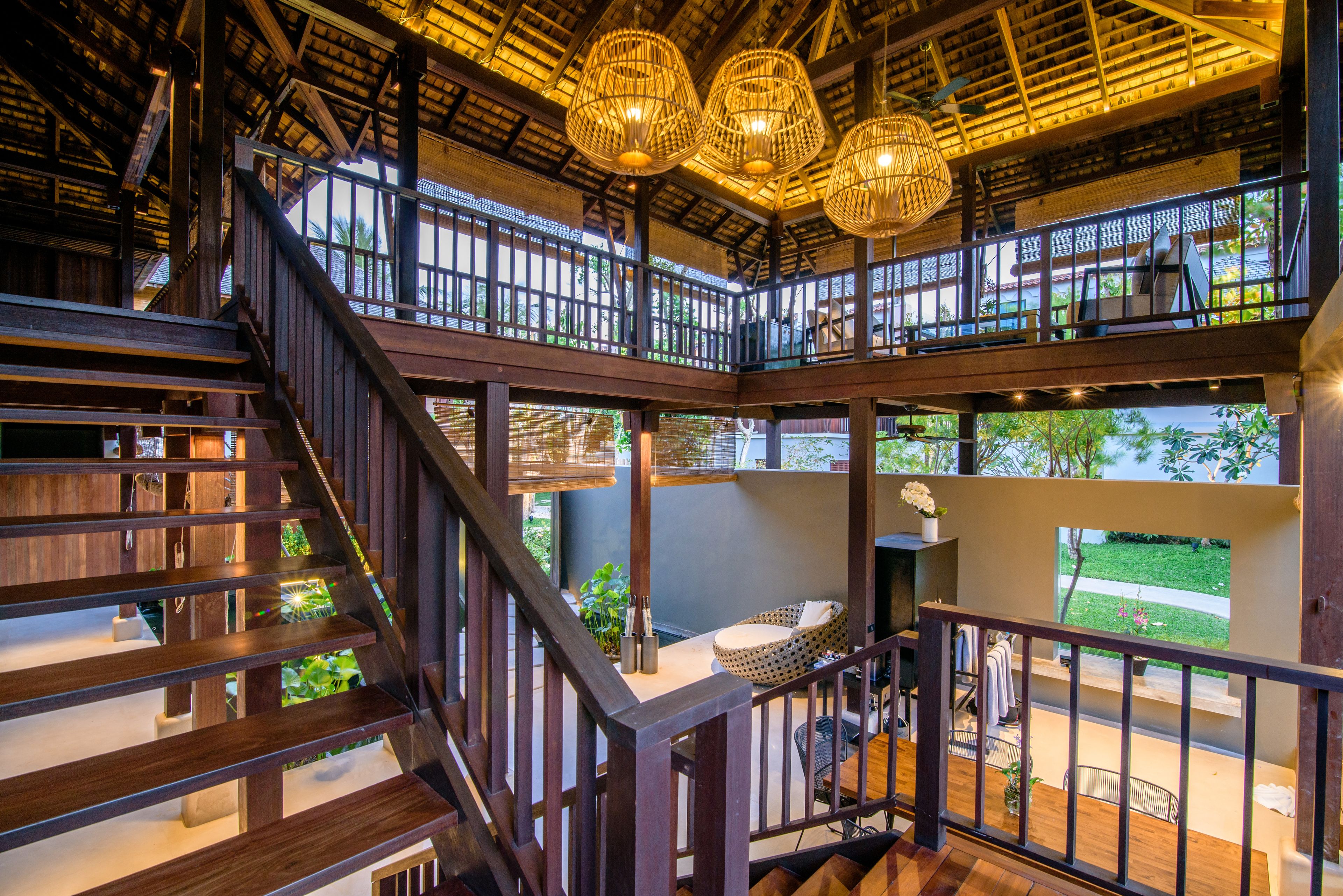 Pool Villa 3 Bedroom - The Palayana Ruenthai | Hypo-allergenic bedding, in-room safe, individually furnished, desk