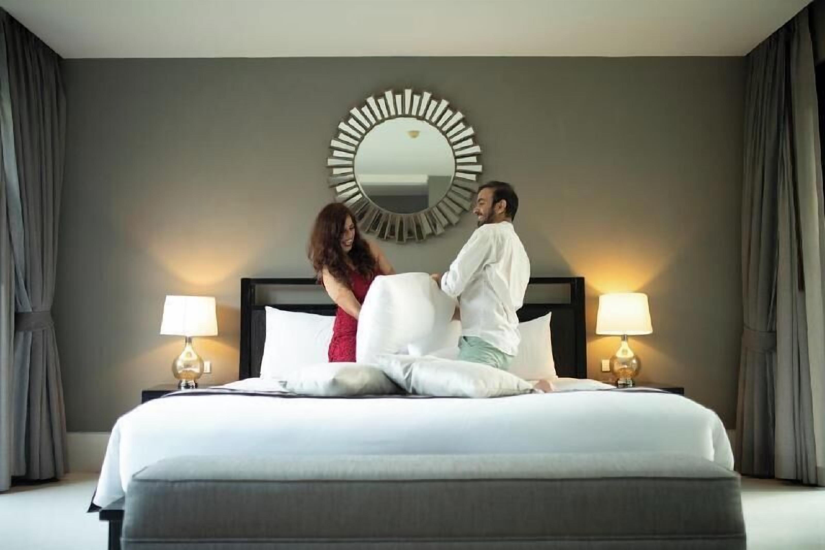 Allergitestet sengetøy, safe på rommet og individuelt innredet