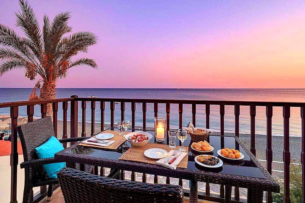 Dúplex superior (Seafront Maisonette) | Vista del balcón