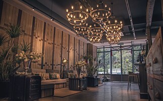 Sala de estar en el lobby