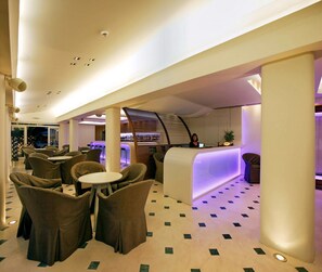 Siddeområde i lobbyen