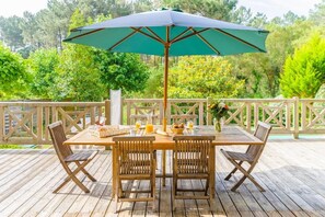 8-room villa for 14 people | Terrace/patio - Lagrange Vacances La Clairière aux Chevreuils (Moliets-et-Maa)