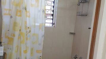 Standard Apartment, 1 Bedroom, Pool View, Poolside | Bathroom | Combined shower/tub, free toiletries, hair dryer, towels
