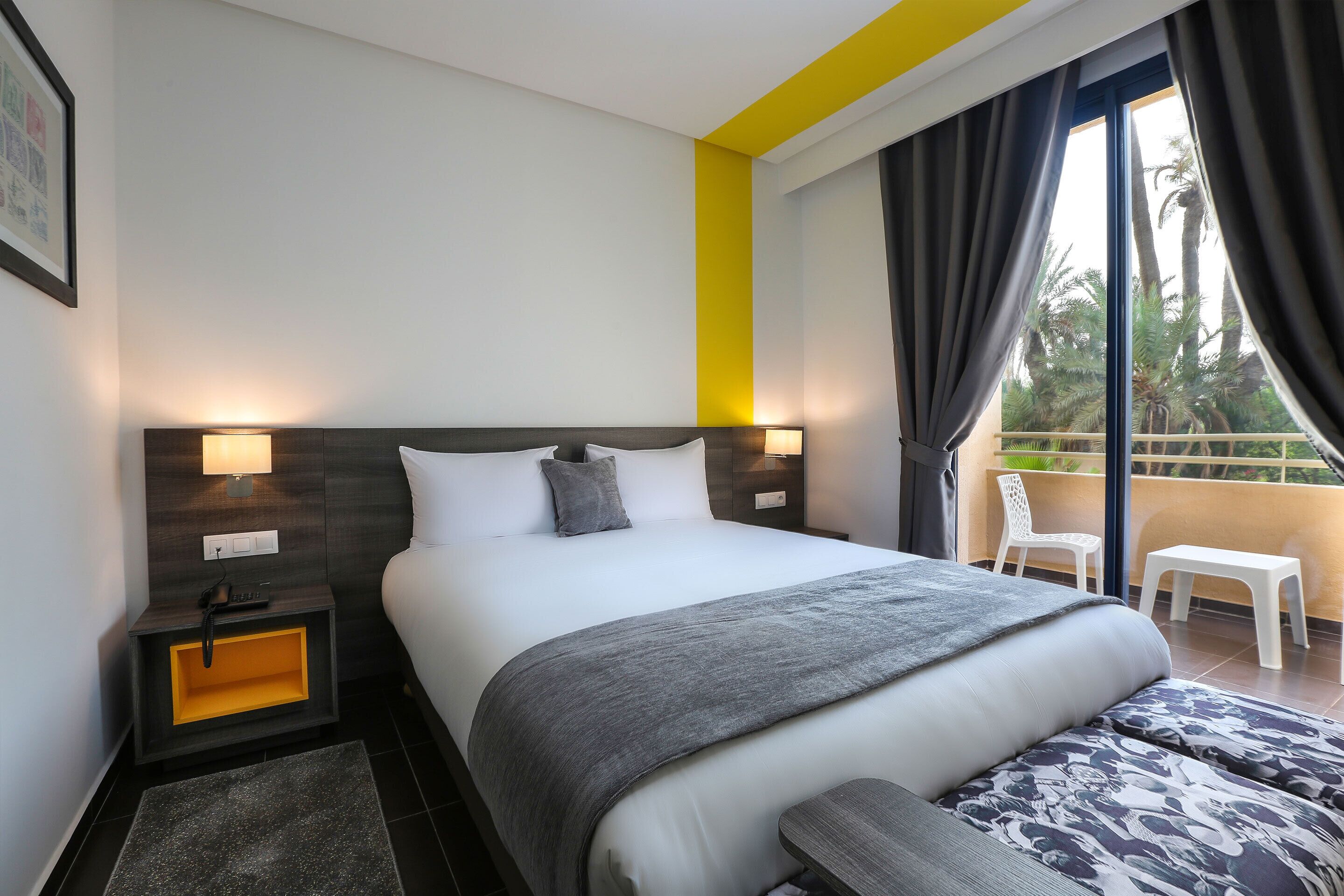 Minibar, in-room safe, blackout drapes, soundproofing