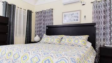 Villa – premium, 3 soverom, kjøkken, fjellutsikt | 1 soverom, sengetøy i egyptisk bomull og sengetøy av topp kvalitet