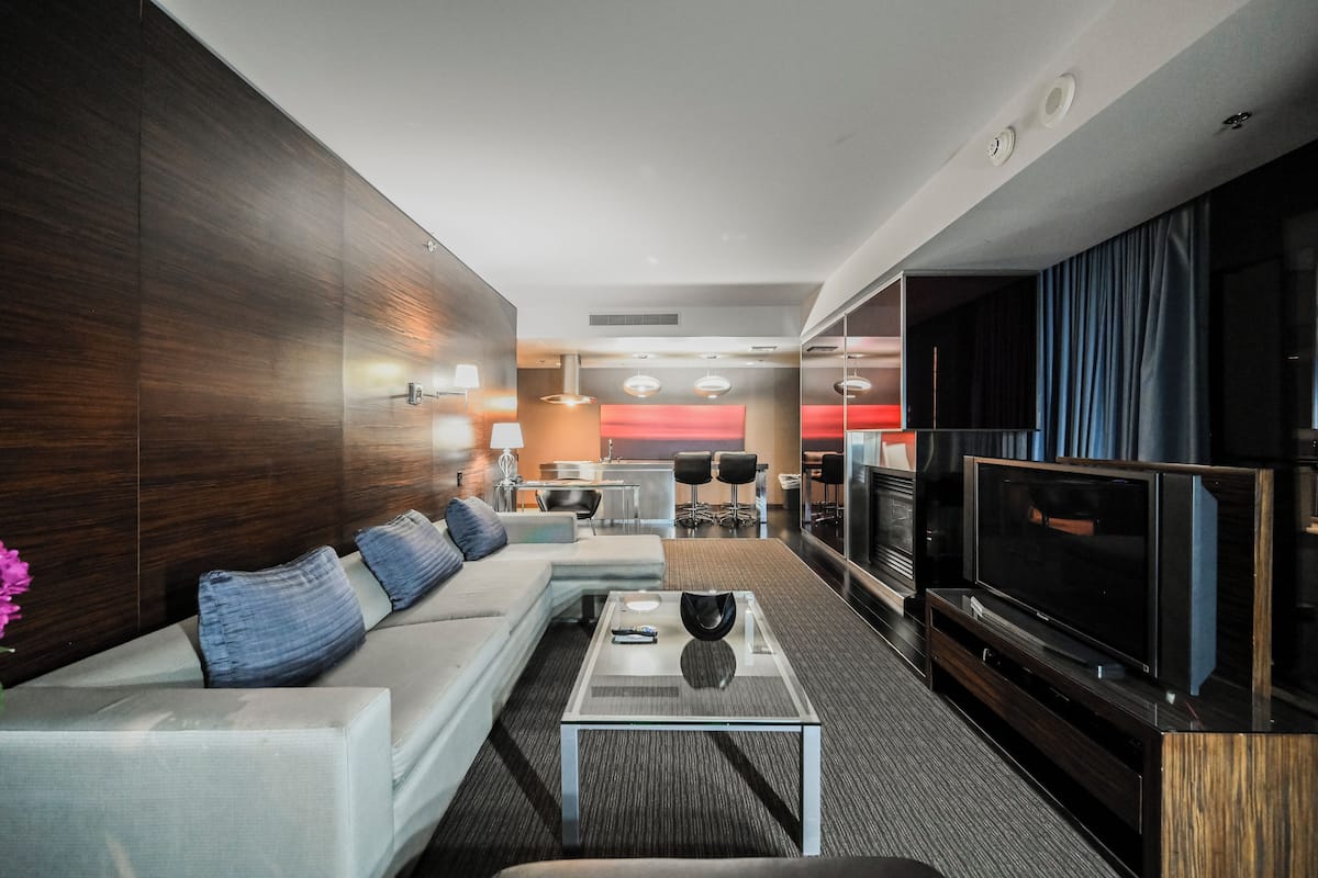 Appartement, vue ville | Salle de séjour
