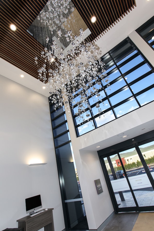 Interior entrance