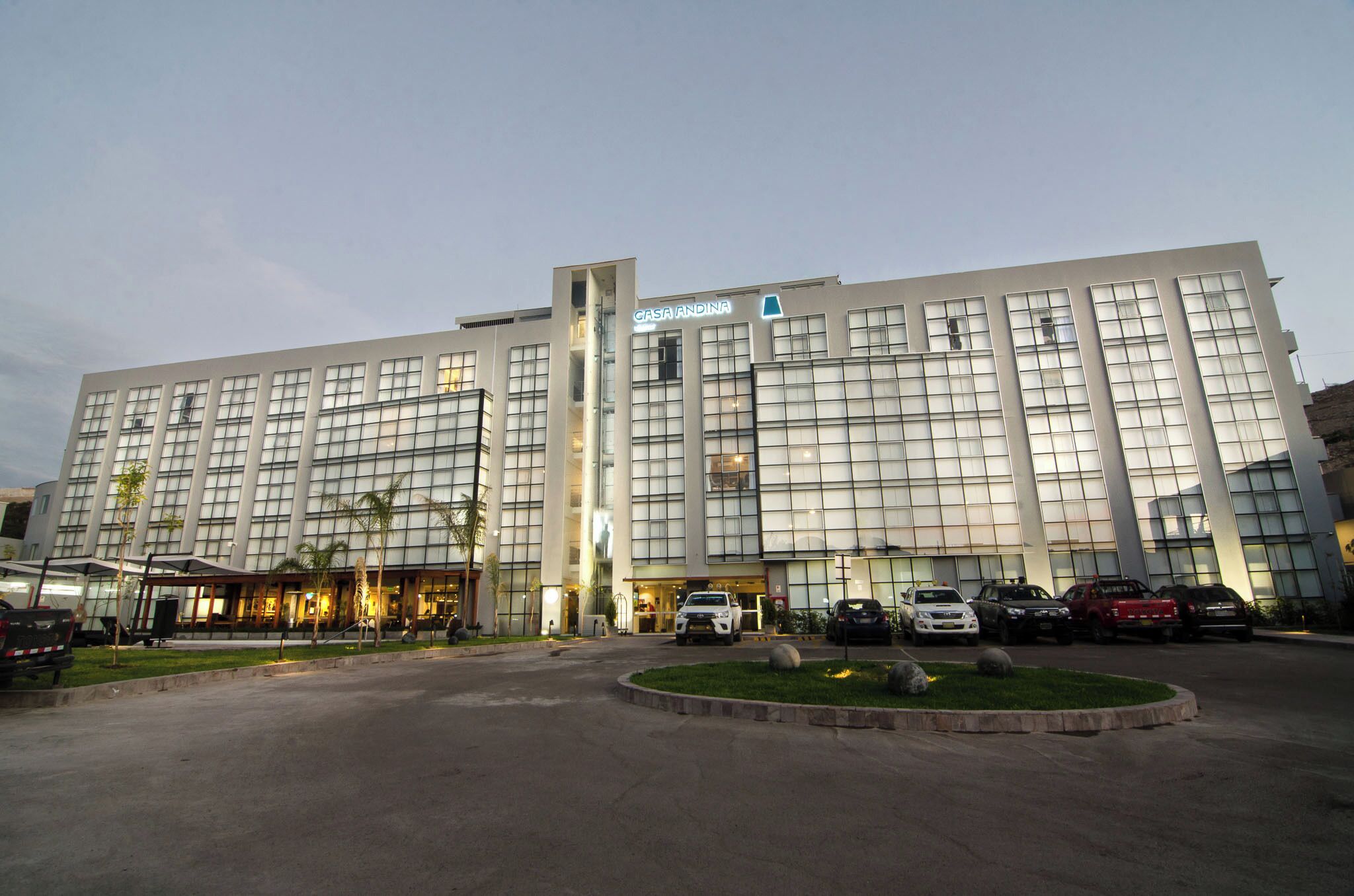 Façade de l’hébergement