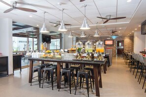 Free daily full breakfast