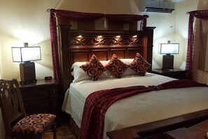 Luksushus, 3 soverom, kjøkken, havutsikt | 1 soverom, sengetøy i egyptisk bomull og sengetøy av topp kvalitet