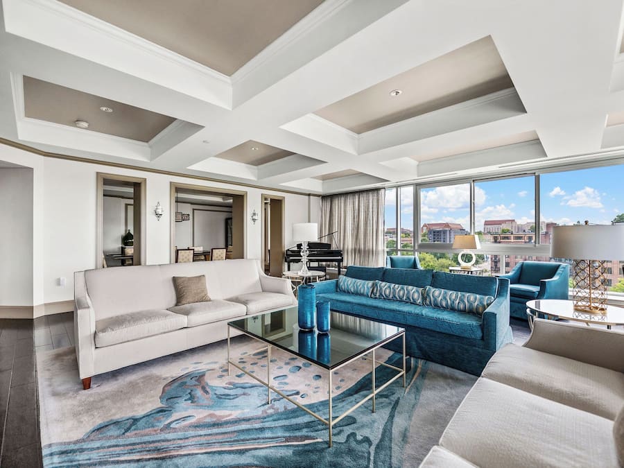 Suite, 1 King Bed (Governor) | Living area | 55-inch flat-screen TV with cable channels, Smart TV, Netflix