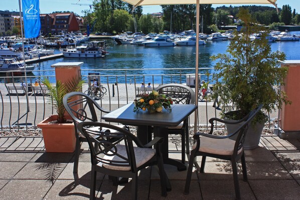 Vue depuis l’hébergement