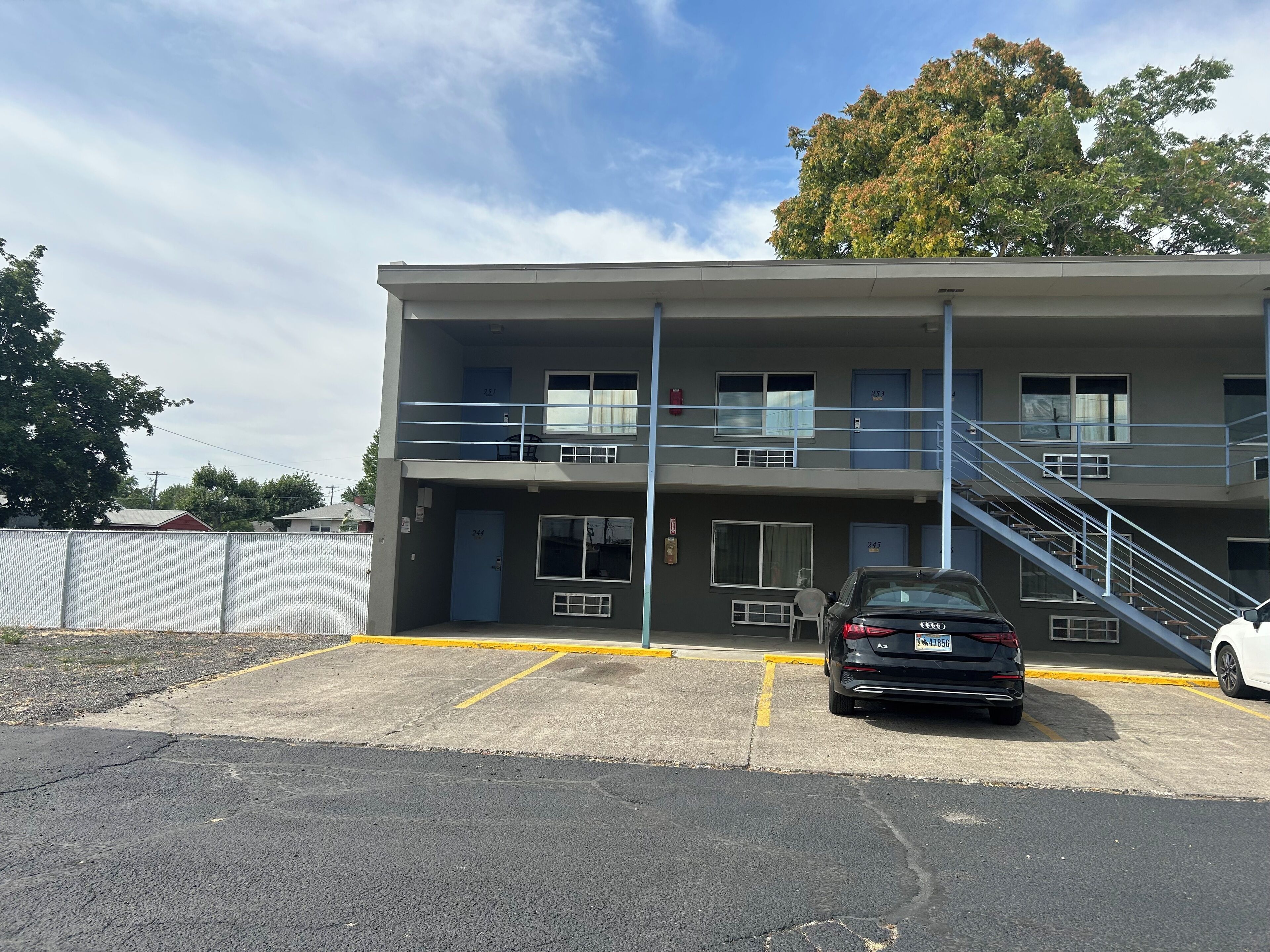 Fachada da propriedade