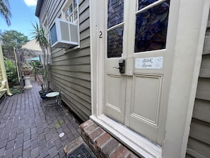 Room, Private Bathroom (The Bunk Room) | Terrace/patio - Royal Barracks Guest House (New Orleans)
