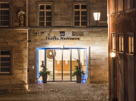 Entrada de la propiedad