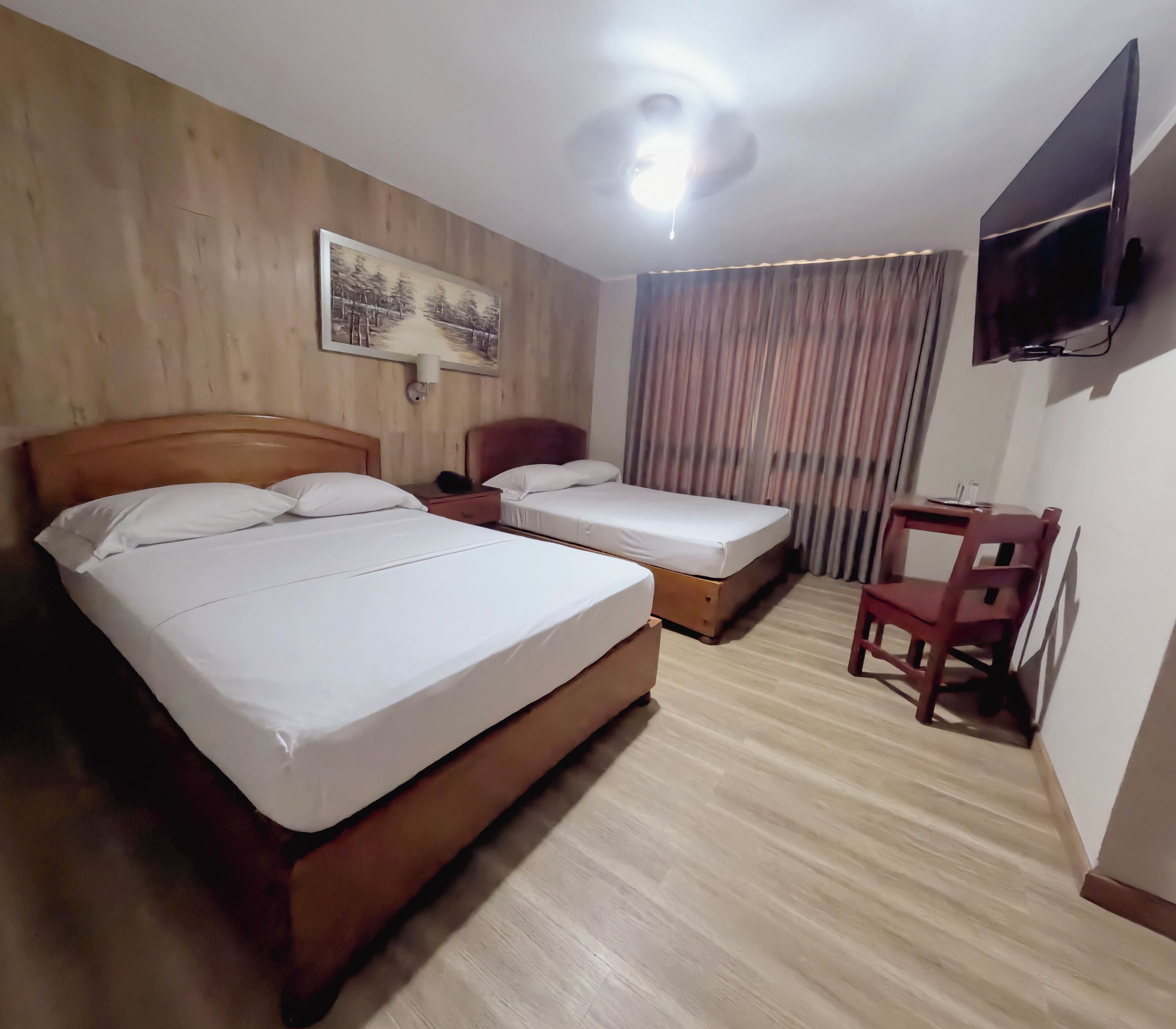 Classic Twin Room | Laptop workspace, blackout drapes, iron/ironing board (on request)