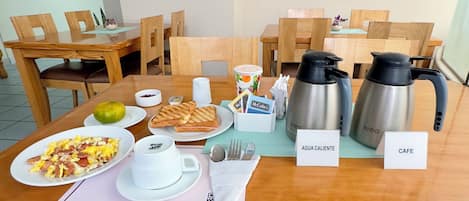 Desayuno diario por un coste adicional