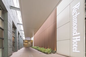 숙박 시설 입구