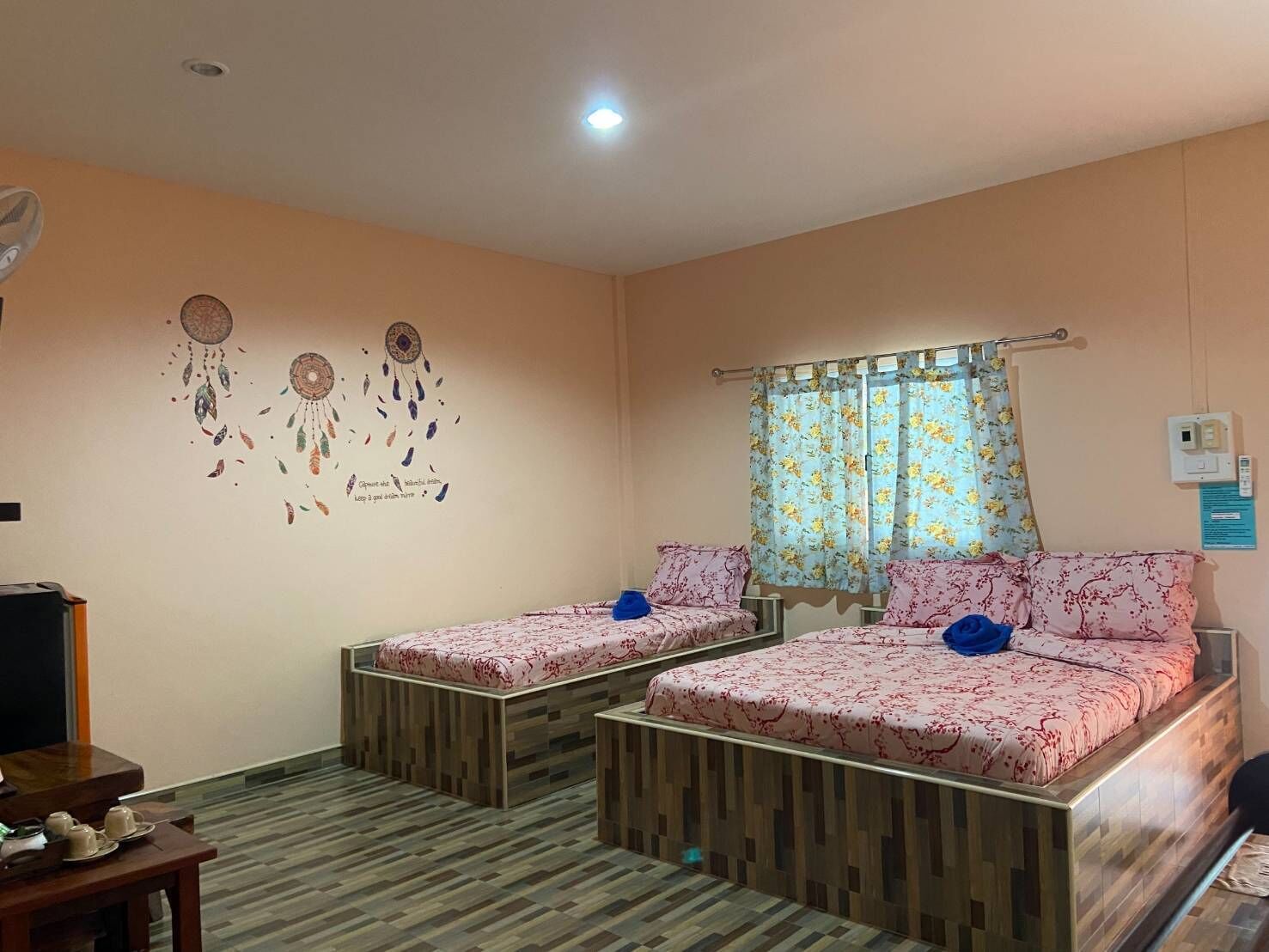 Family Triple Room | Desk, free WiFi, bed sheets, wheelchair access