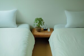 Japanese Style Room with Twin bed, Non Smoking | In-room safe, laptop workspace, blackout drapes - Hostel Mt. Fuji-FUKUYA (Fujiyoshida)