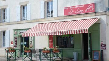 Façade de l’hébergement