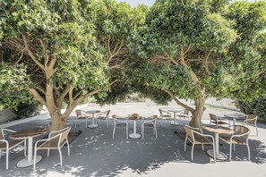 Daily buffet breakfast for a fee - Ambeli Apartments (Santorini)