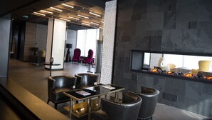 Sitteområde i lobbyen