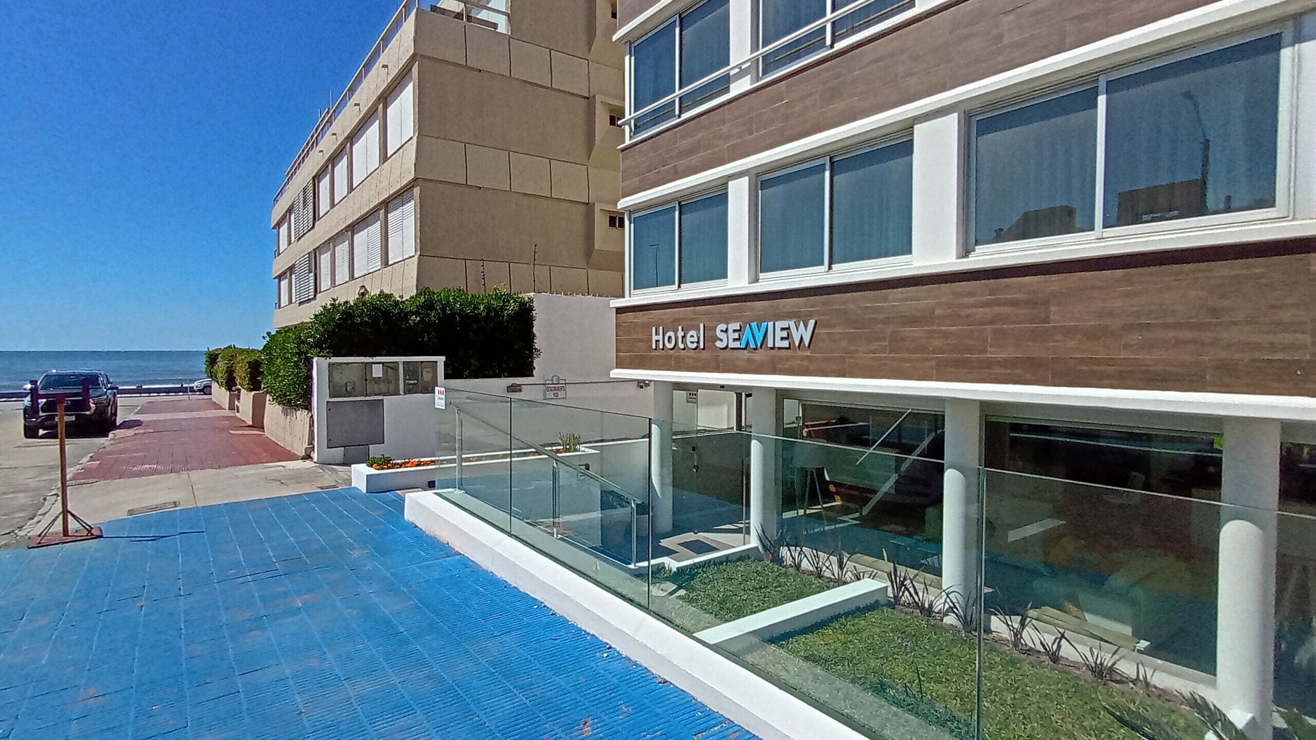 Fassade der Unterkunft