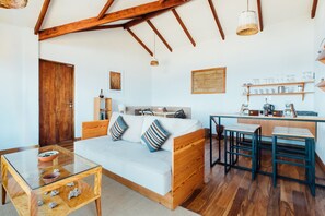 Family Suite, 2 Bedrooms | Living room - Ecolodge La Estancia (Isla del Sol)