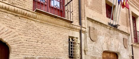 Overnatningsstedets indgangsparti