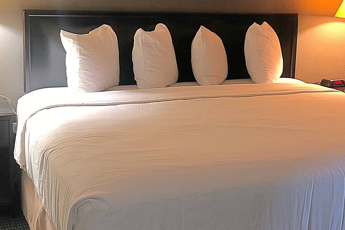 Chambre, 1 très grand lit (Professor Plum)