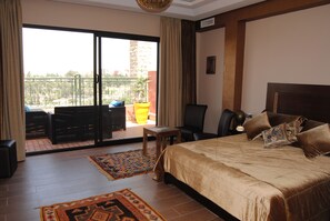 Sviitti (Rose des Sables) | 1 makuuhuone, ylelliset vuodevaatteet