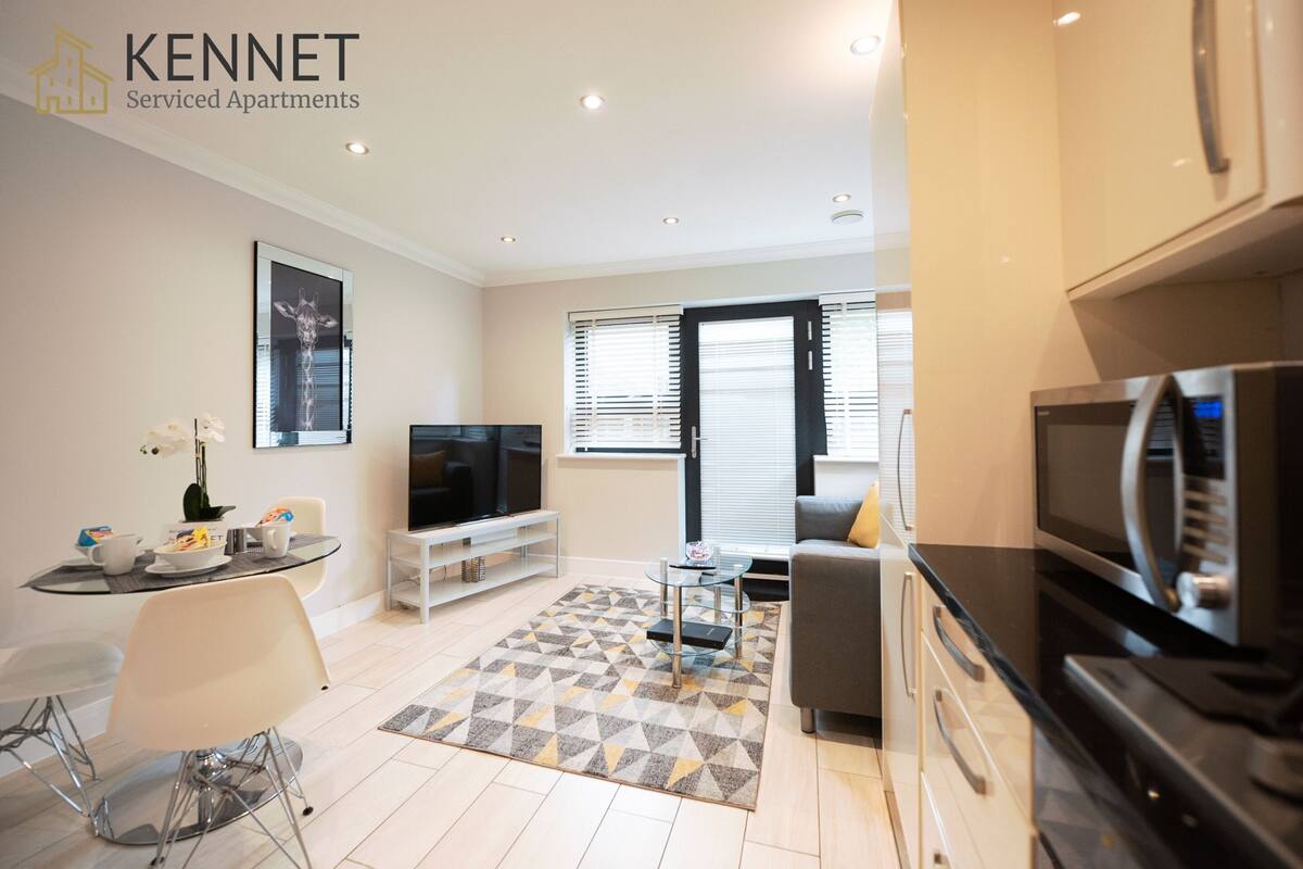 Panoramic-Apartment, barrierefrei, eigenes Bad | Lounge