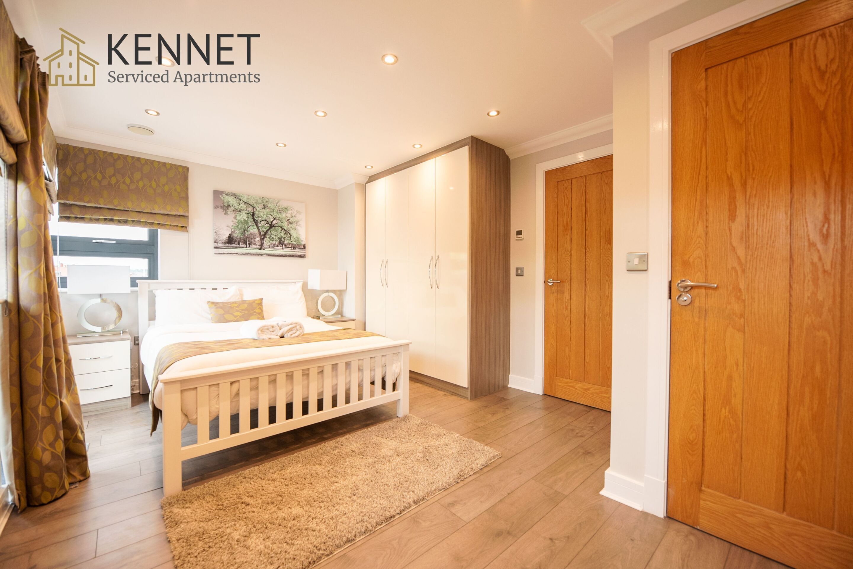 Premier-Apartment, mit Bad (2 Bedroom) | 1 Schlafzimmer