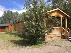 Premium-Ferienhütte, 1 King-Bett, Küche, Bergblick (No Pets) | Ausblick vom Zimmer