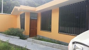 Fassade der Unterkunft