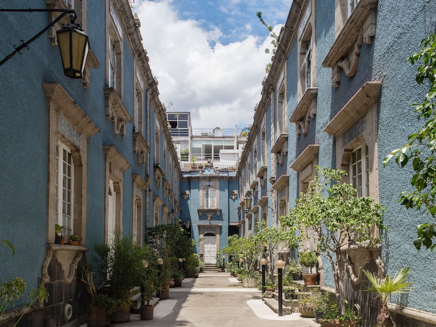 Fachada da propriedade